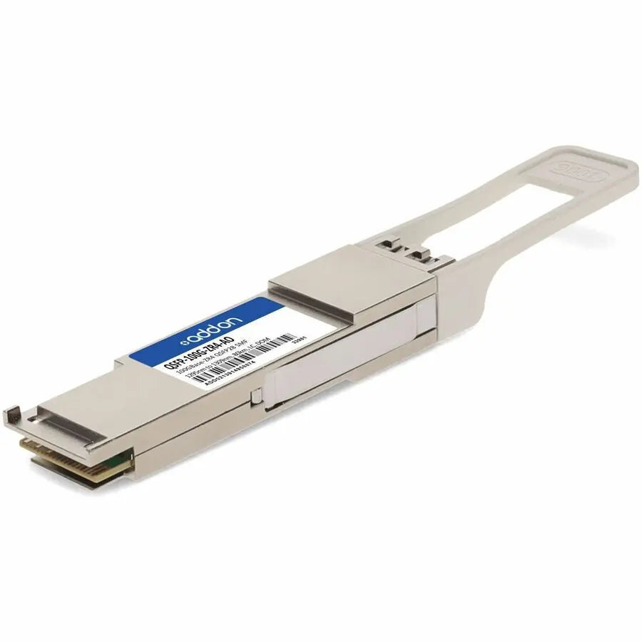 AddOn Juniper Networks QSFP28 Module (Part No. QSFP100GZR4AO) – 100GBase-ZR4 Transceiver for Long-Range Single-Mode Fiber