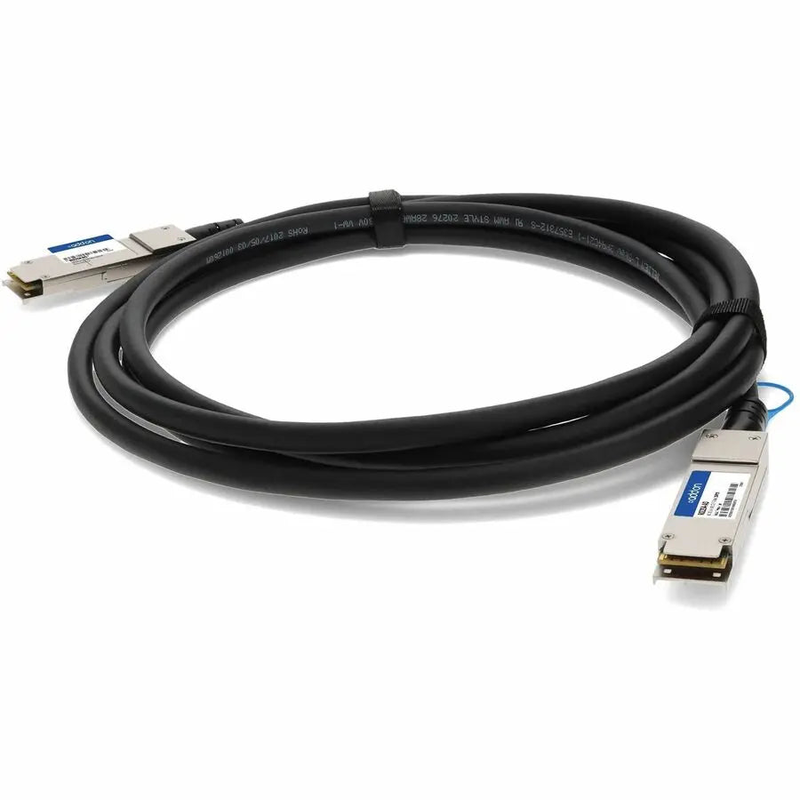 AddOn Aruba Networks R0Z25A Compatible 100GBase-CU QSFP28 to QSFP28 Passive Copper Direct Attach Cable – 1 Meter