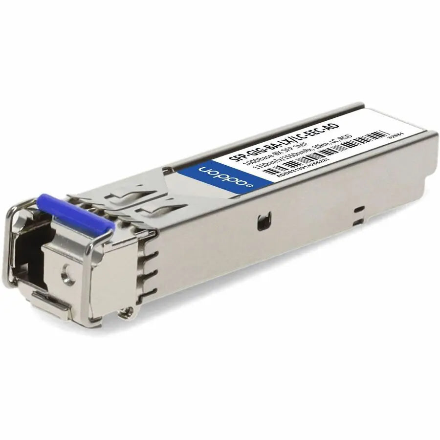 AddOn Hirschmann SFP-GIG-BA-LX/LC-EEC 1000Base-BX SFP Transceiver for Long-Distance Fiber Optic Networking