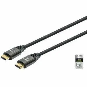 IC INTRACOM Manhattan 8K@60Hz Certified Ultra High Speed HDMI Cable with Ethernet - 3m