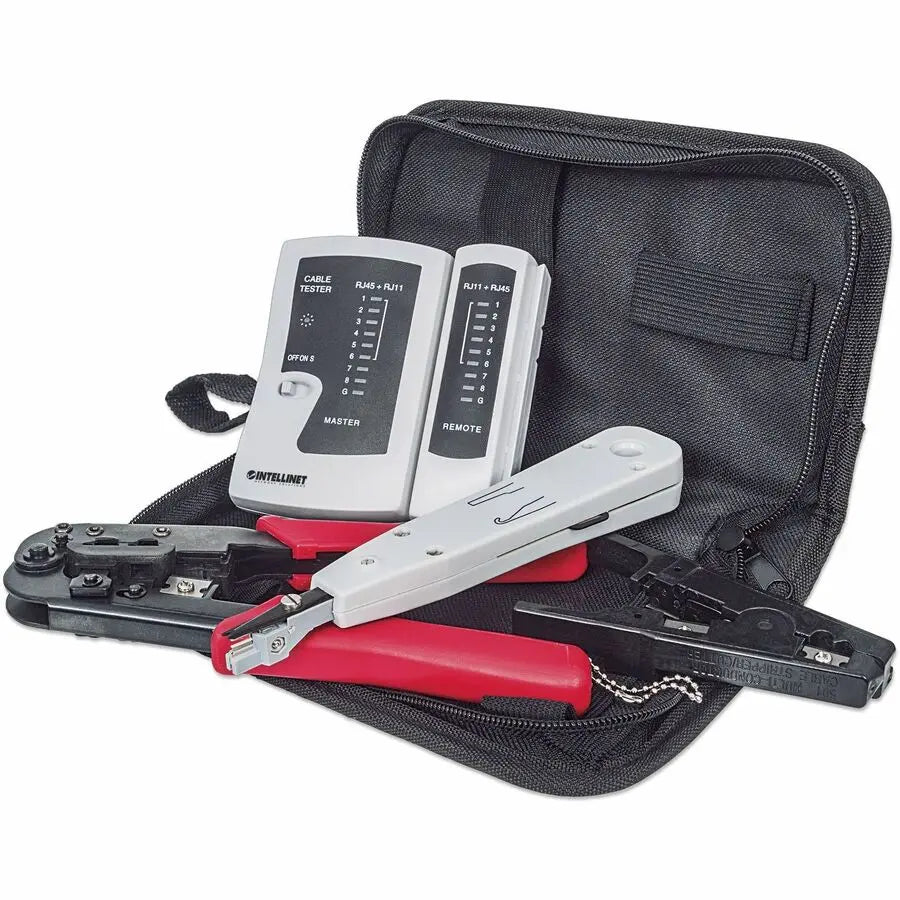 IC Intracom Manhattan 4-Piece Network Tool Kit for Networking and Troubleshooting