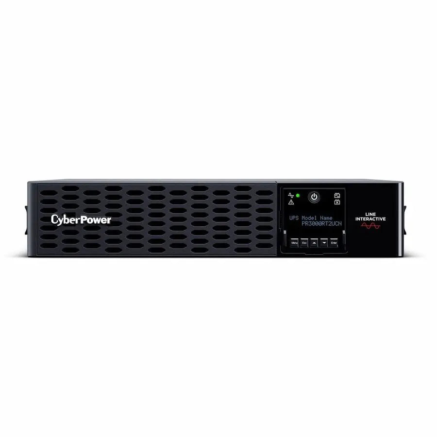 CyberPower PR3000RT2UCN Smart App Sinewave UPS System with 3000 VA / 3000 W Capacity and Remote Management
