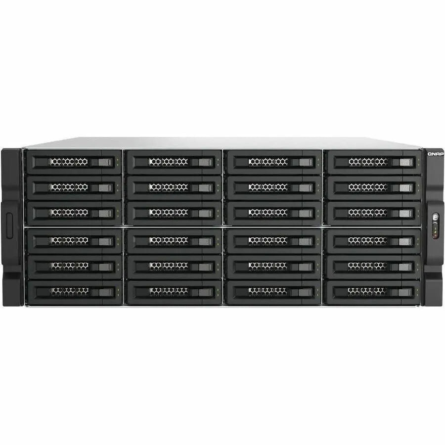 QNAP TL-R2400PES-RP US 24-Bay PCIe JBOD Storage Enclosure for Enterprise NAS Expansion