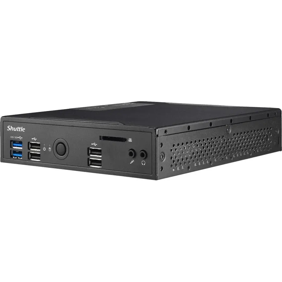 Shuttle DS20U Celeron 5205U Slim Fanless PC Barebone System with UHD/4K Support
