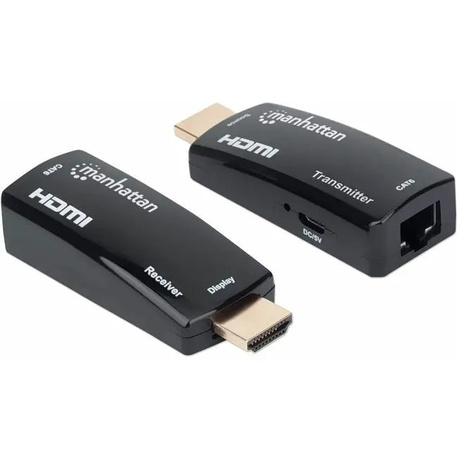 IC INTRACOM 1080p Compact HDMI over Ethernet Extender Kit for Long-Distance Signal Transmission
