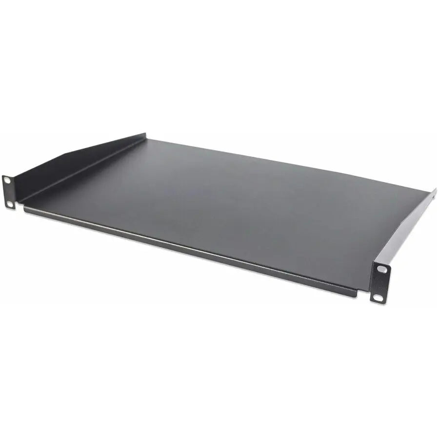 IC INTRACOM 19" Cantilever Shelf 715072 - 1U Steel Rack Shelf for Network Equipment and Storage