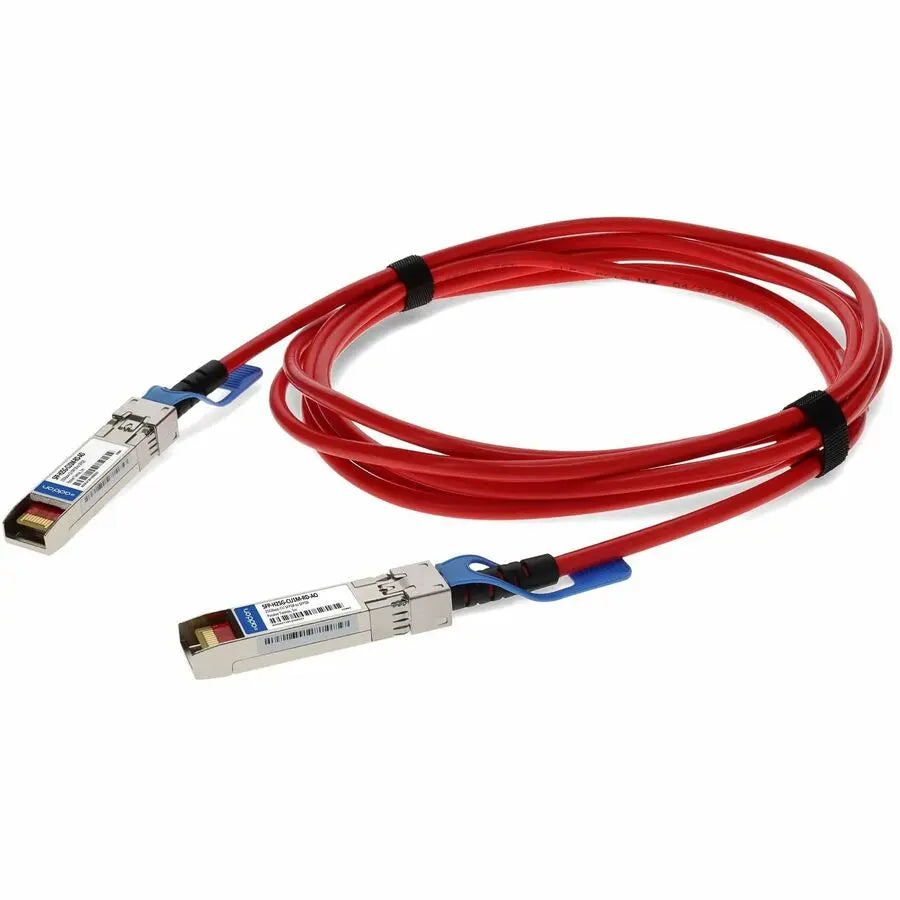 AddOn Cisco SFP-H25G-CU1M Compatible 25GBase-CU SFP28 to SFP28 Red Direct Attach Cable