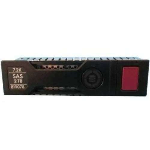 HPE Sourcing 2TB 3.5-inch LFF SAS Hard Drive - 7200 RPM, 12 Gb/s Interface for Enterprise Servers