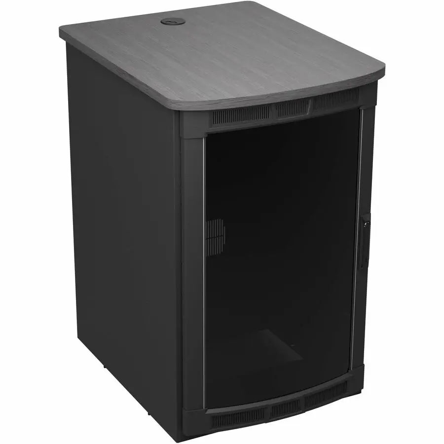 Middle Atlantic BGR-MDK Series Rolling Presentation Rack with Asian Night Top - 19U, Steel Enclosure