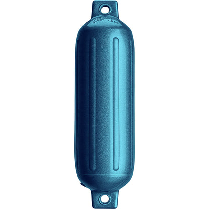 Polyform U.S. G-3 Twin Eye Fender 5.5 x 19 inches - Metallic Blue