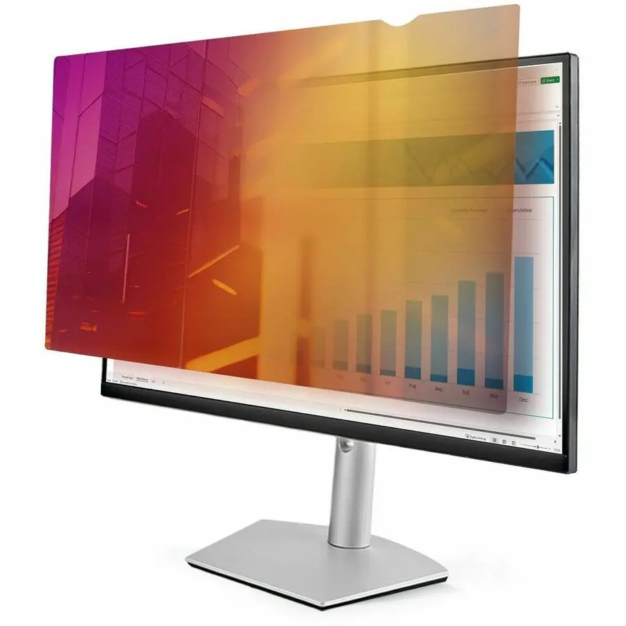 StarTech.com 23.8-inch Monitor Privacy Screen Filter with Reversible Gold & Black Finish
