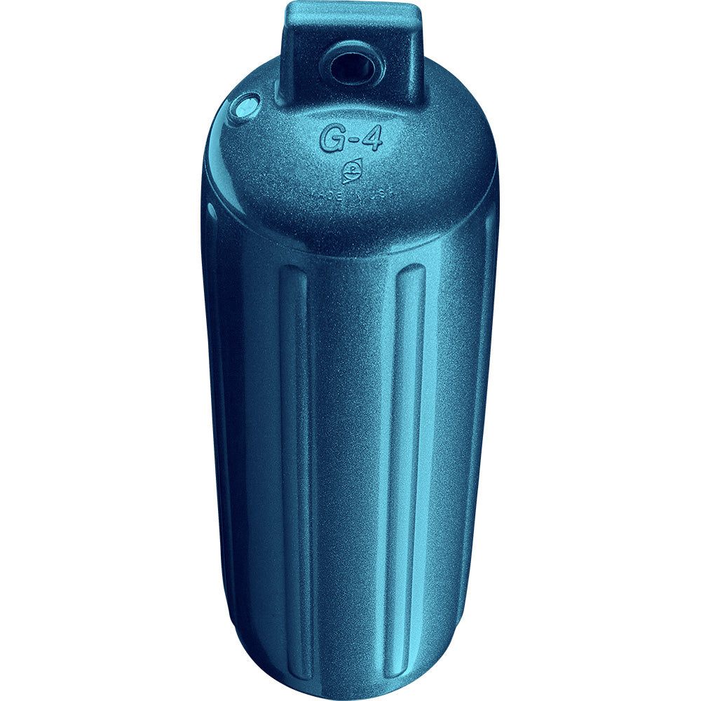 Polyform U.S. G-4 Twin Eye Fender 6.5 x 22 inches - Metallic Blue