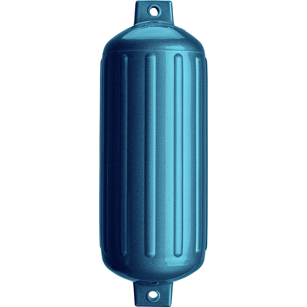 Polyform U.S. G-6 Twin Eye Fender 11 x 30 inches - Metallic Blue