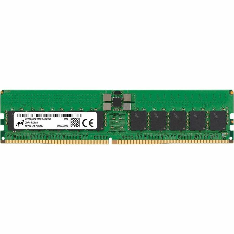 Micron MTC20F2085S1RC56BR 32GB DDR5 Registered DIMM RAM Module – 5600 MHz for High-Performance Computing