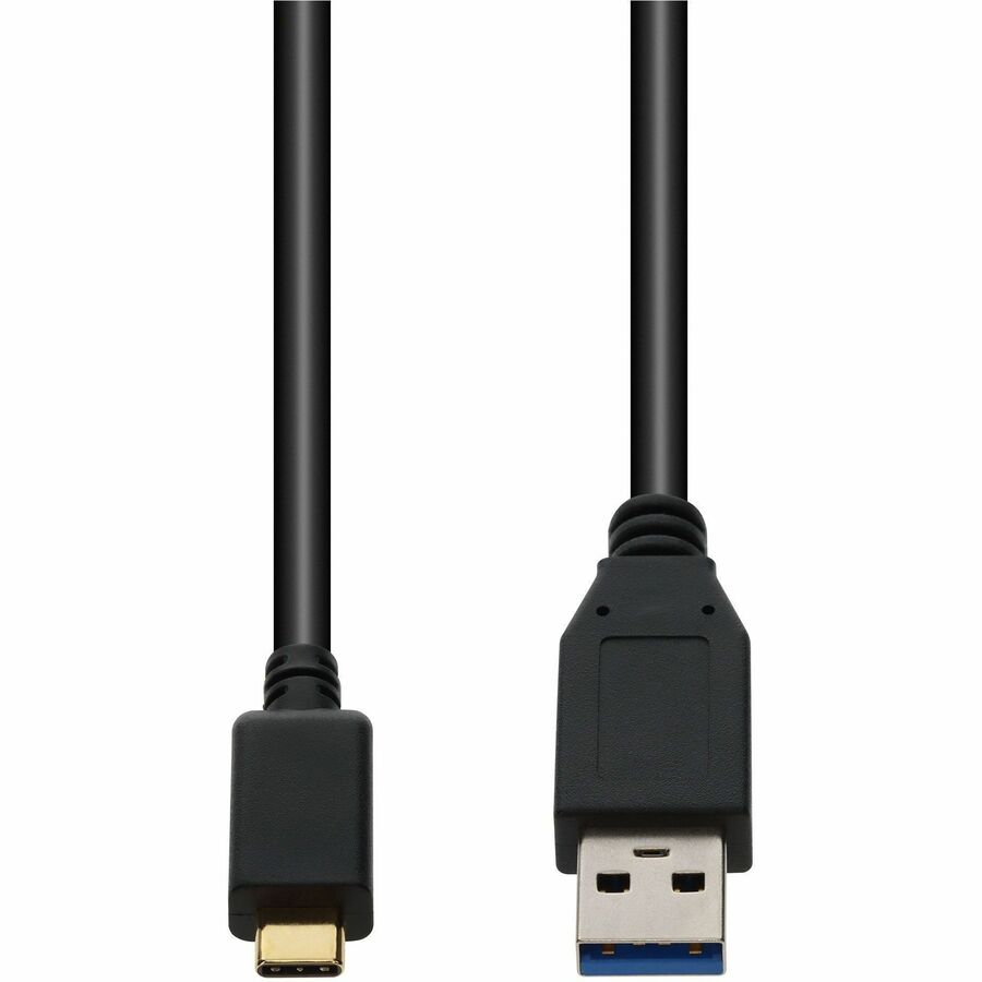 AddOn 30m USB C 3.1 Male to USB A 3.0 Male Black Data Transfer Cable