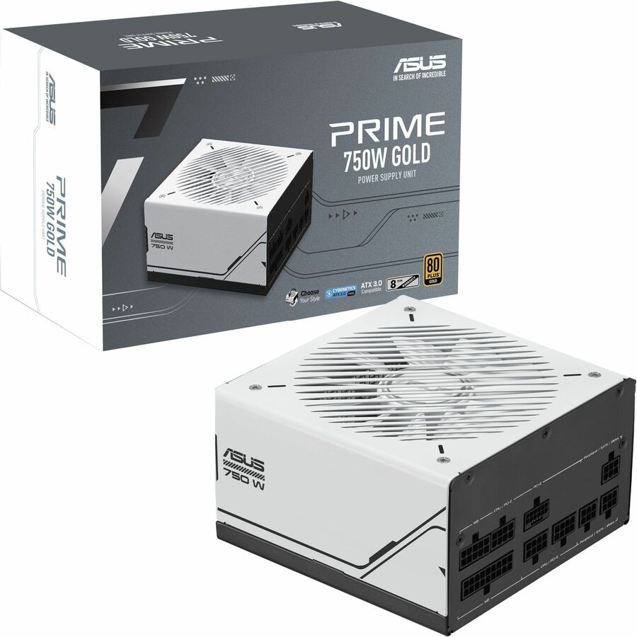 ASUS Prime AP-750G Power Supply – 750W 80 Plus Gold Certified with ATX 3.0 Compatibility