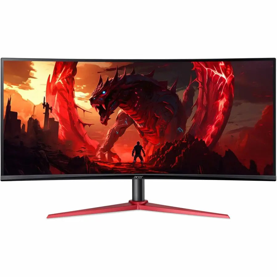 Acer Nitro XZ342CU V 34-Inch Widescreen Gaming LED Monitor with FreeSync Premium and HDR