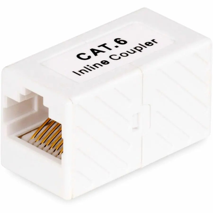 StarTech.com RJ45 Network Adapter IN-CAT6-COUPLER-U1 – Inline Cat6 Ethernet Coupler for Seamless Cable Extension