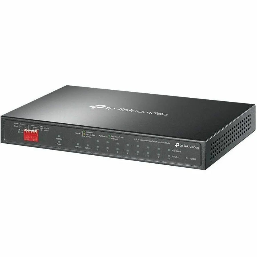 OMADA 10-PORT SWITCH 8PORT POE+PERP