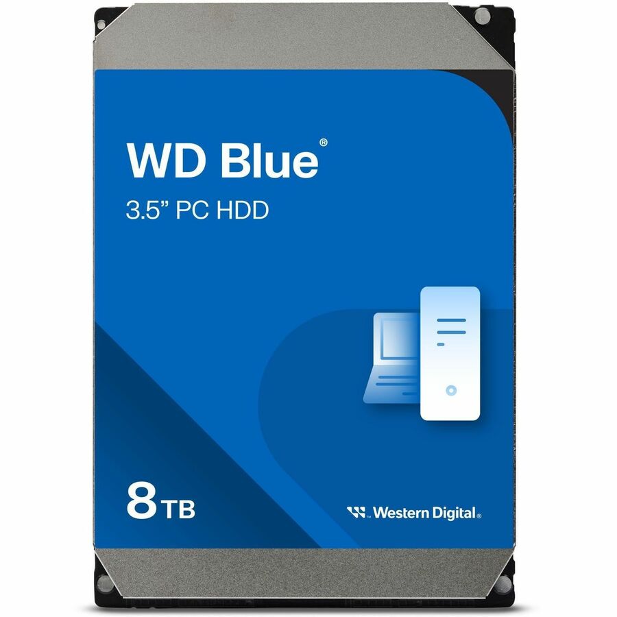 Western Digital WD Blue WD80EAAZ 8TB Internal SATA Hard Drive for Desktop PCs