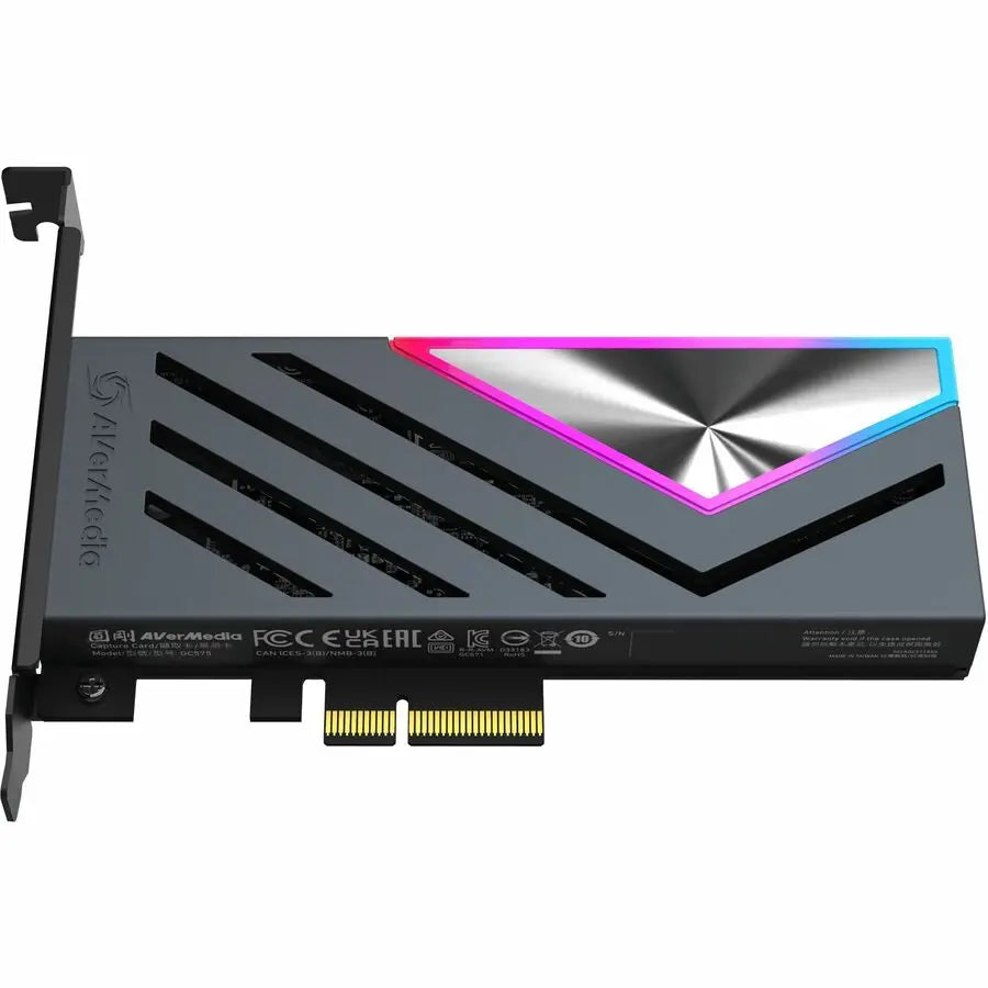AVerMedia Live Gamer 4K 2.1 PCIe HDMI 2.1 Capture Card (GC575) for High-Resolution Gaming and Streaming