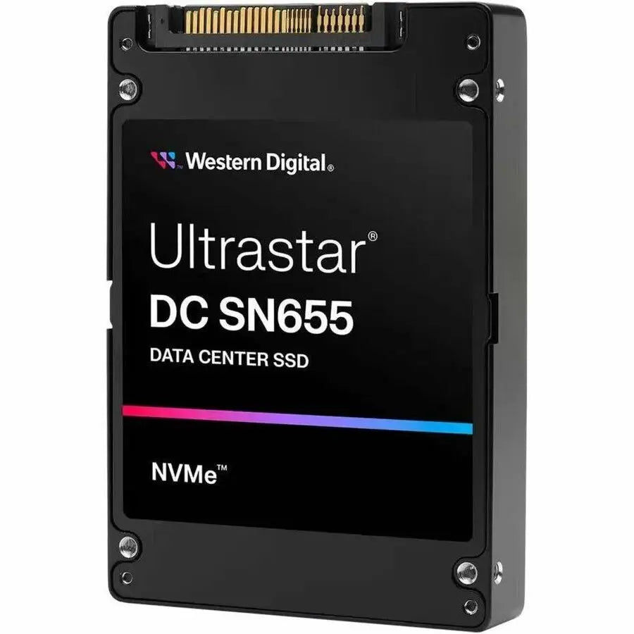 Western Digital Ultrastar DC SN655 NVMe SSD 7.68TB U.3 15mm Internal Drive for Data-Intensive Applications