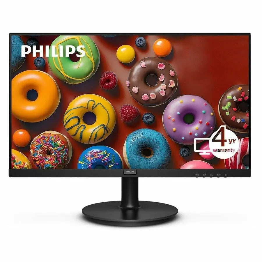 PHILIPS 241V8LBS - 24 inch Monitor, LED, FHD, HDMI, VGA, 4 Year Manufacturer Warranty - 24"