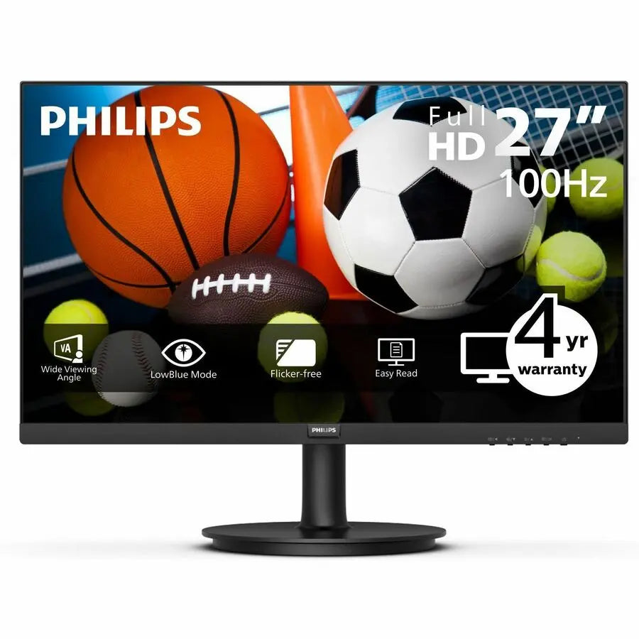 Philips V-line 271V8LBS 27-Inch Full HD LED Monitor with HDMI and VESA Mount