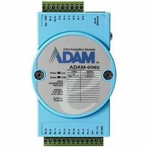 Advantech ADAM-6060 I/O Module with Ethernet Remote I/O and Cloud Connectivity