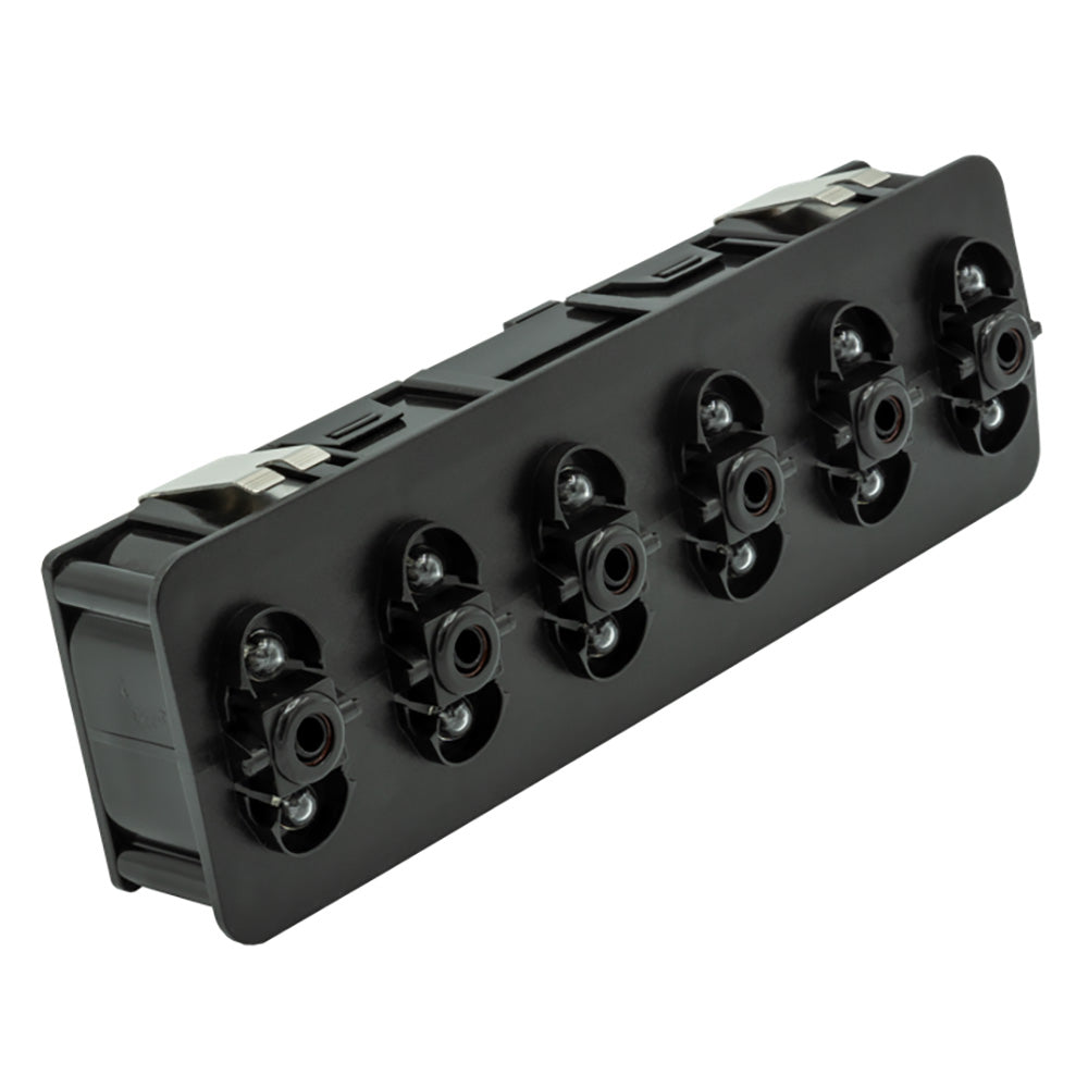 Maretron VMM6 Contura Series Digital Switch Module with 6 Rocker Switches and Blue LEDs