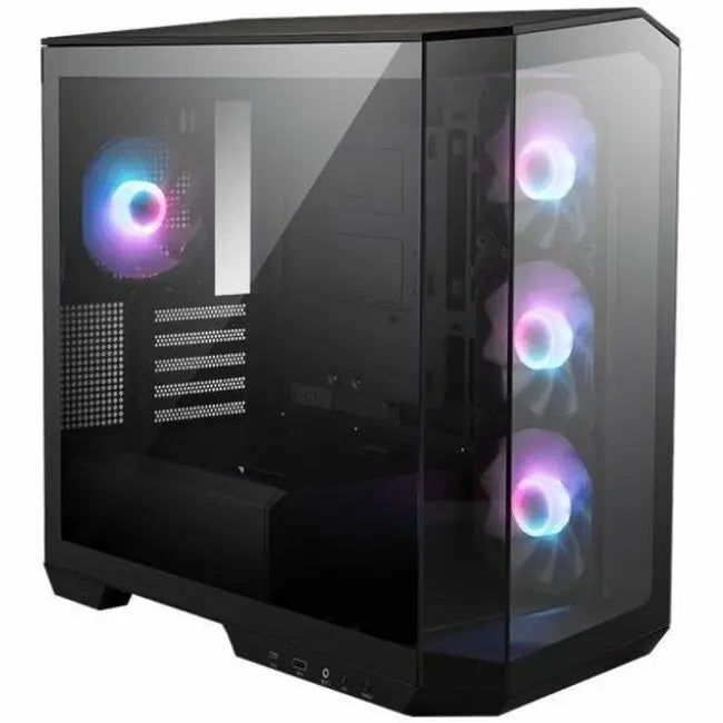 MSI MAG PANO M100R PZ Micro ATX Gaming Computer Case in Black