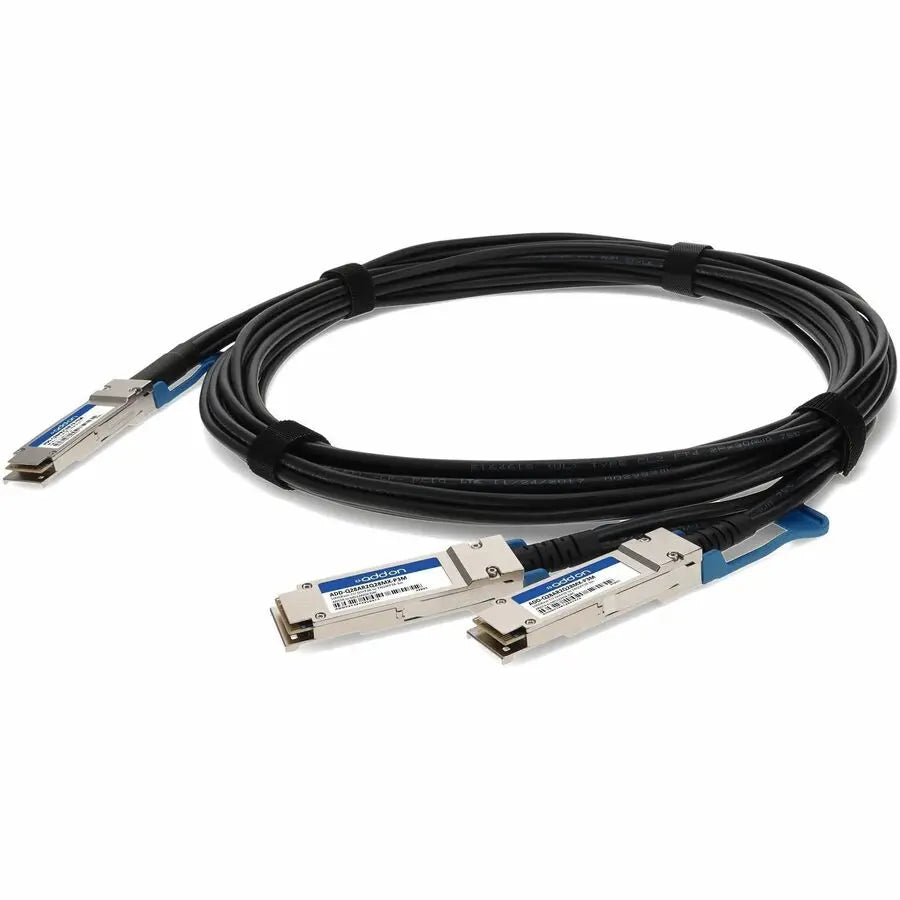 AddOn Arista Networks & Mellanox QSFP28 Dual Passive Direct Attach Cable (Part # ADD-Q28AR2Q28MX-P3M) – 3 Meter