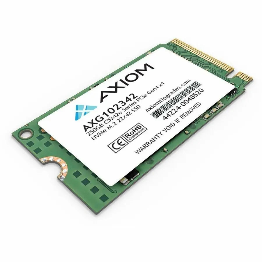 Axiom C5242e Series M.2 PCIe Gen4 NVMe SSD - 250GB Storage for High-Speed Data Transfer