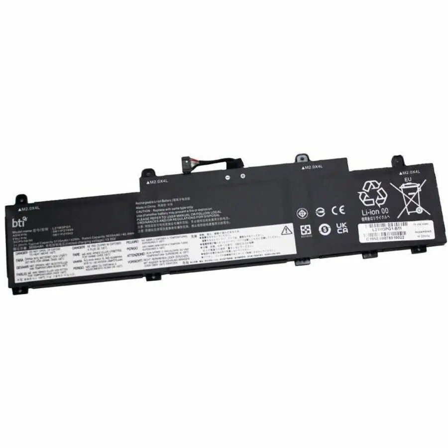 Battery Technology Inc. L21M3PG1-BTI 11.25V 42Wh Lithium-Ion Battery for Lenovo ThinkPad L14 Gen 3, L15 Gen 3, C14 Gen 1