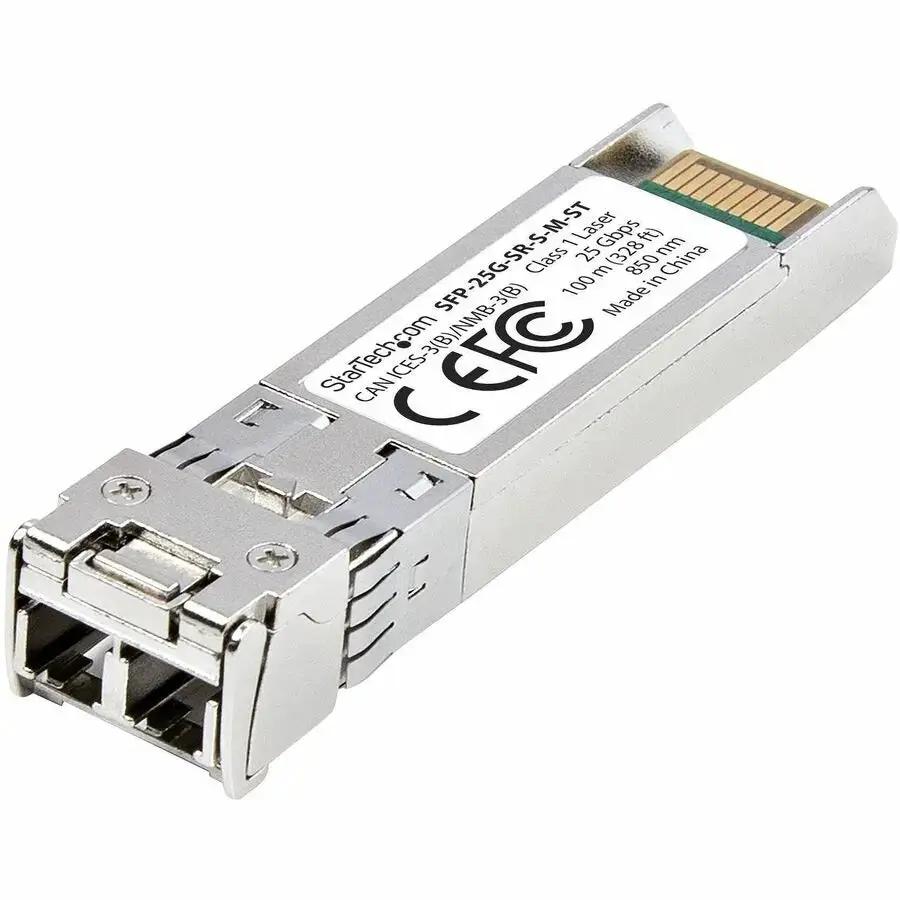 StarTech.com SFP28 Module SFP25GSRSMST – 25Gbps Multimode Fiber Optic Transceiver for Data Centers and High-Performance Networks by StarTech.com
