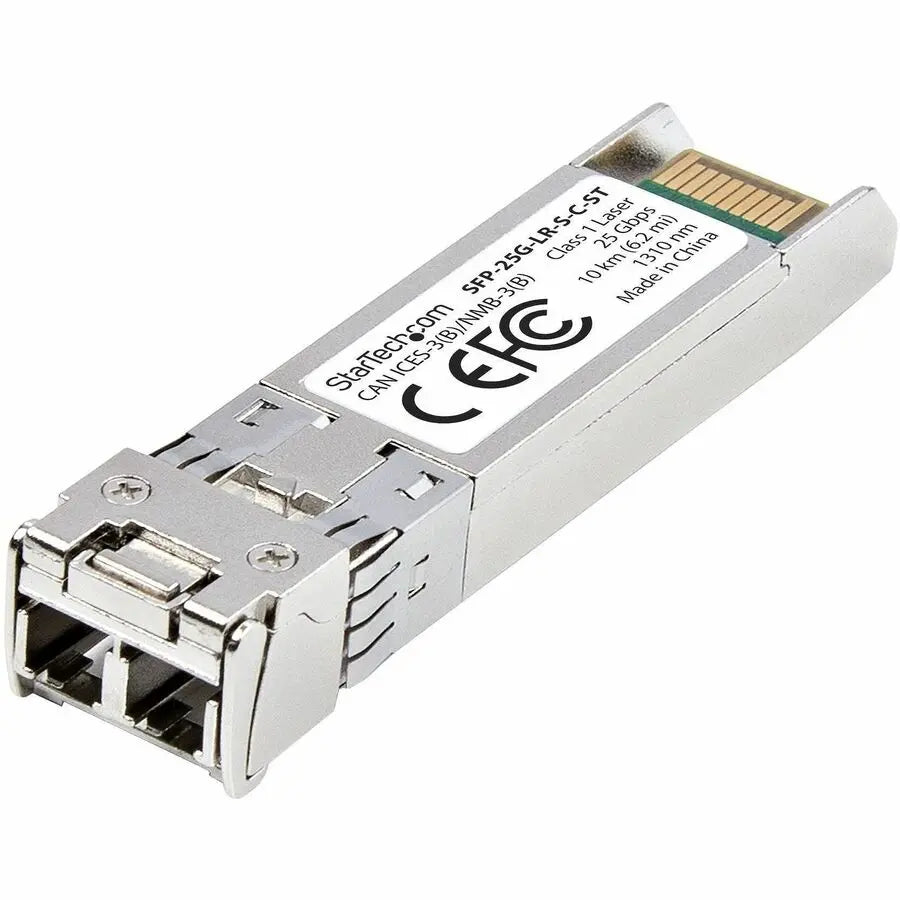 StarTech.com SFP28 Module SFP25GSRSCST – 25Gbps Multi-Mode Fiber Transceiver for Cisco and MSA-Compliant Switches
