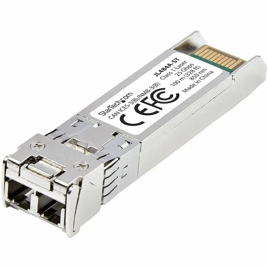 StarTech.com HPE JL484A Compatible 25Gbps SFP28 Multimode Fiber Transceiver Module