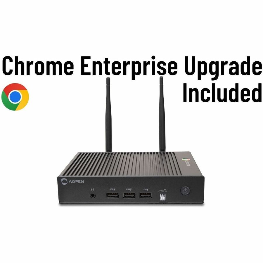 AOPEN Chromebox Mini 2 Enterprise Upgrade, Intel ChromeOS System, 91.CM200.GA20