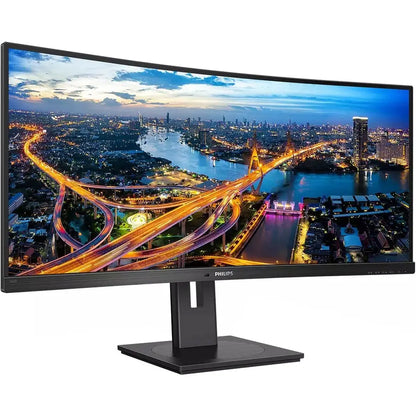 Philips B-Line 346B1C 34-Inch Curved UltraWide QHD LED Monitor with USB-C Docking and KVM Switch