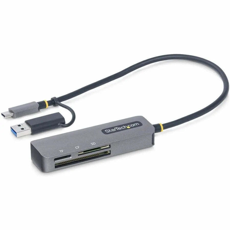 StarTech.com FCREADMICRO3V2 USB 3.0 Multi-Media Card Reader with USB-C and USB-A Connectivity