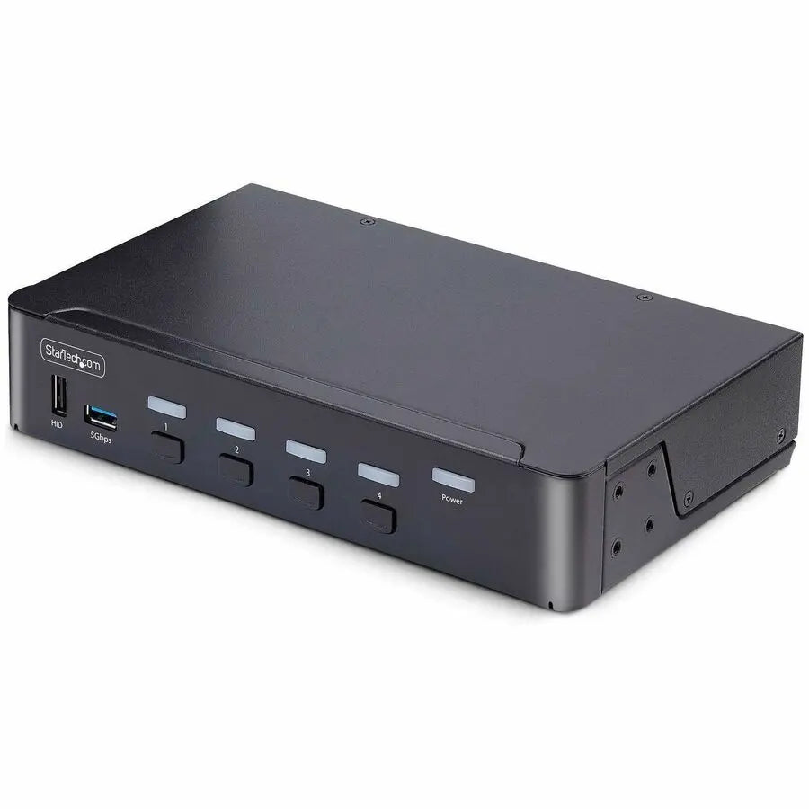 StarTech.com D86A24PORT8KKVM 4-Port DisplayPort 1.4 KVM Switch with 8K 60Hz Support