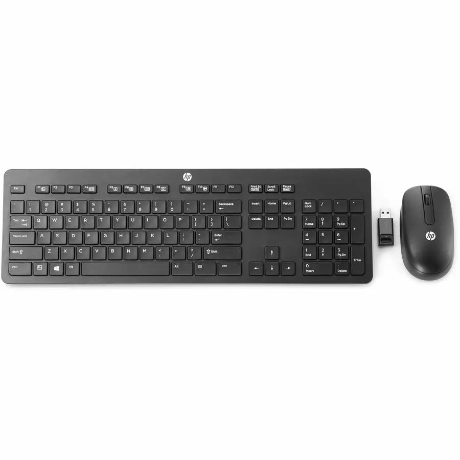 HPI SOURCING - NEW Slim Wireless Keyboard and Mouse, Model T6L04AA#ABA for PC and Tablets