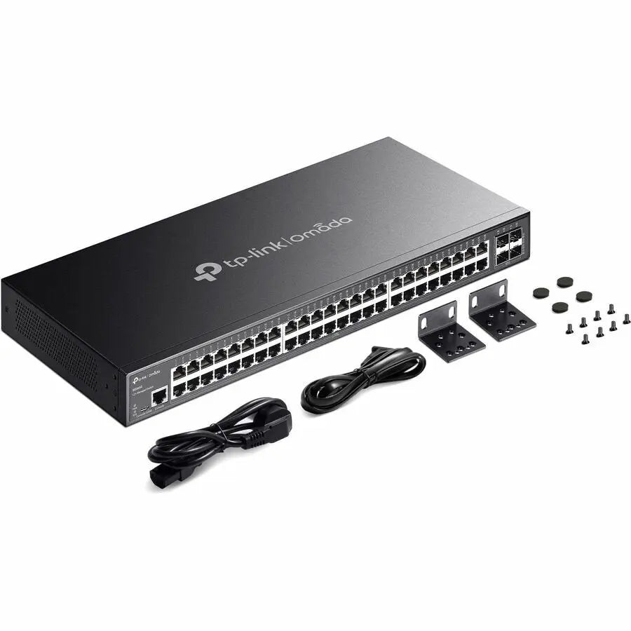 TP-Link Omada SG3452P 48-Port Gigabit Layer 2+ Managed Switch with SFP Slots