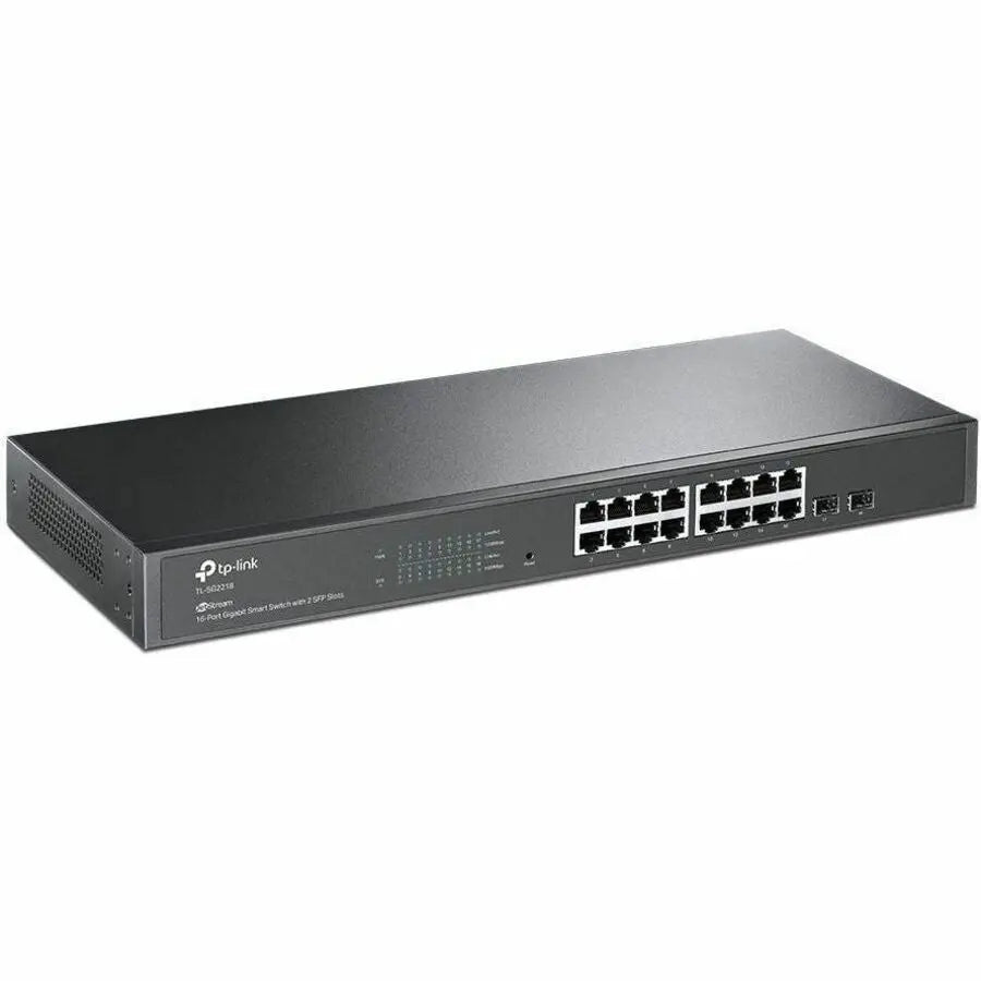 Omada TP-LINK SG2218 16-Port Gigabit Smart Switch with 2 SFP Slots