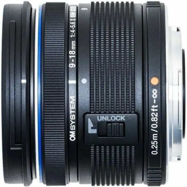 Olympus Corporation M.Zuiko Digital ED 9-18mm F4.0-5.6 II Lens for Micro Four Thirds Cameras