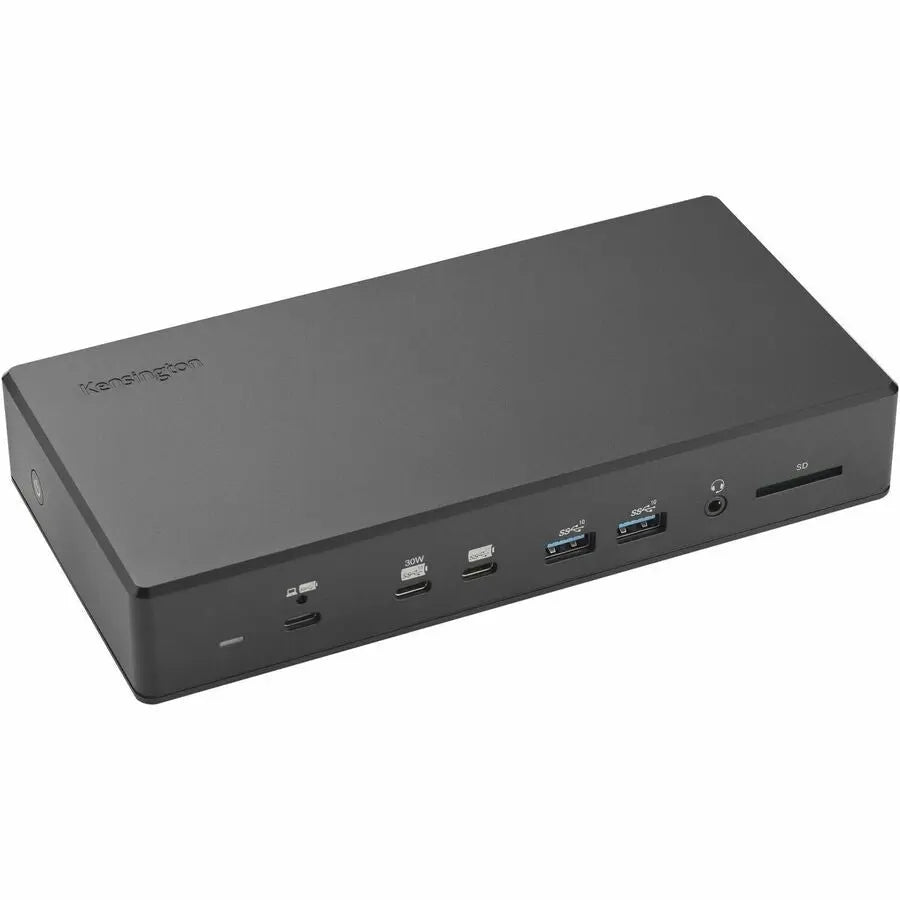 Kensington SD4880P USB-C 10Gbps Quad Video 17-in-1 Driverless Docking Station for MacBook, Windows Laptops