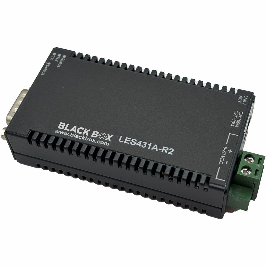 Black Box LES431A-R2 Modbus Gateway for Industrial Serial and TCP/IP Networks