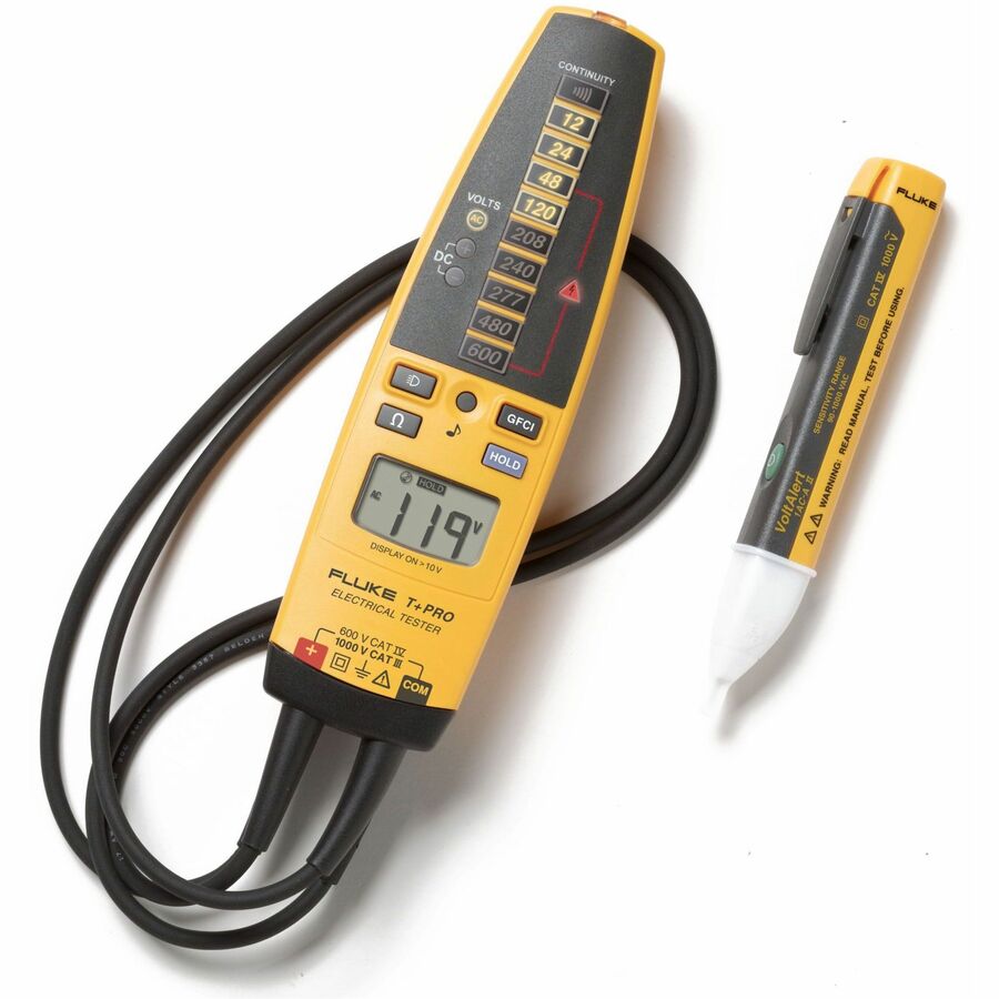 Fluke Networks T+PRO-1AC Test Kit for Electrical Testing and Voltage Detection
