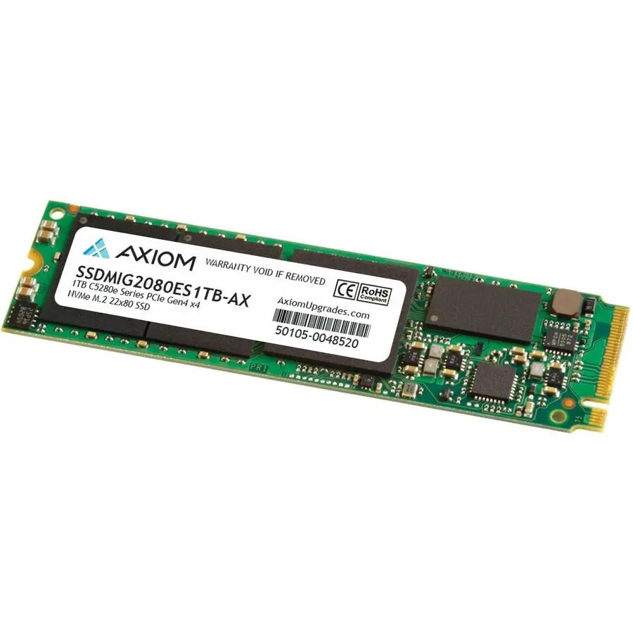 Axiom Memory Solutions 1TB PCIe Gen4 M.2 SSD (Part No. SSDMIG2080ES1TB-AX)
