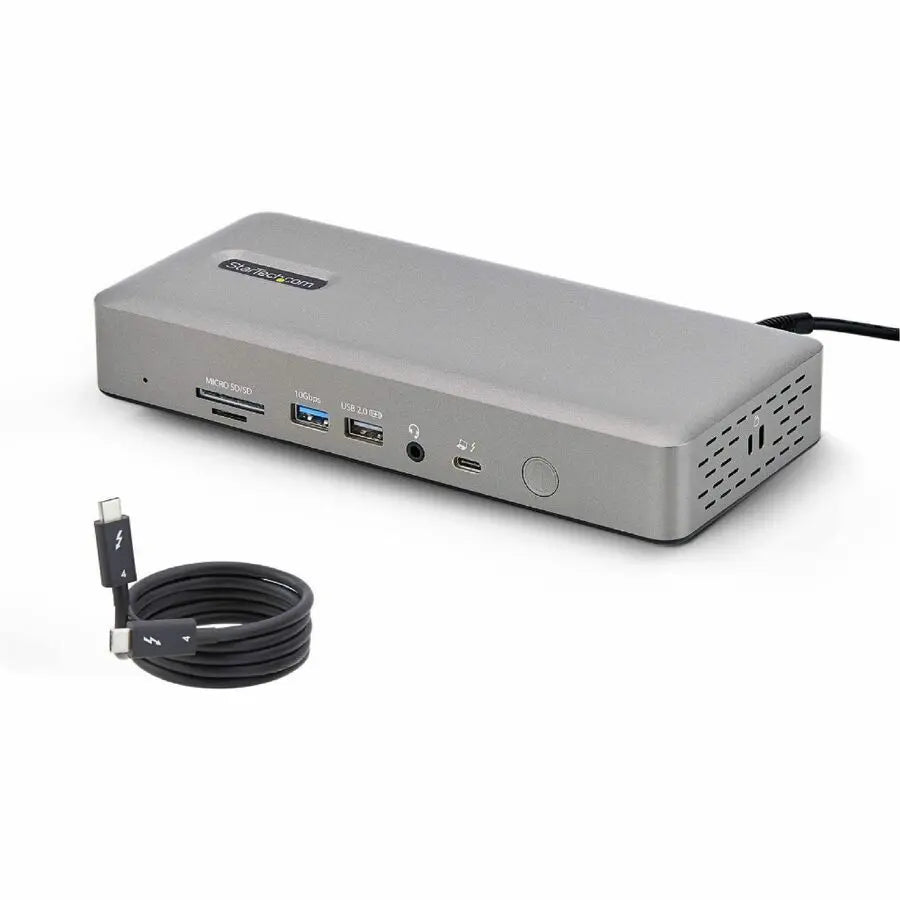 StarTech.com Universal USB4 & Thunderbolt 4 Docking Station with Quad and Dual Display Support